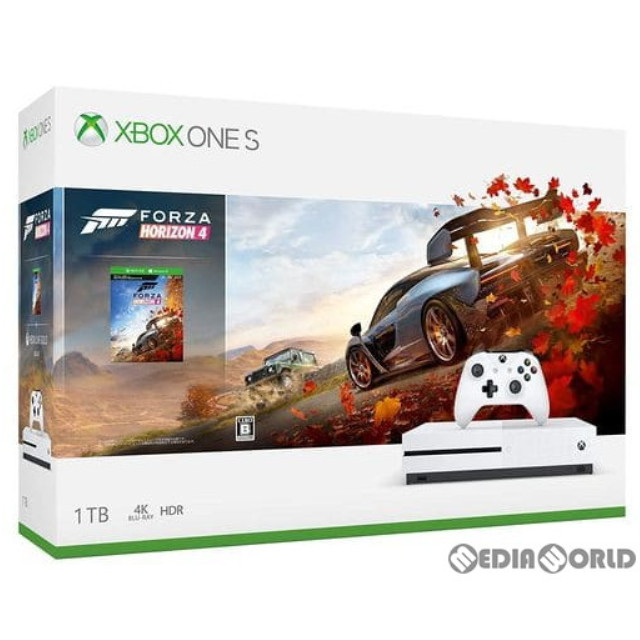 [XboxOne](本体)XboxOne S本体 1TB(Forza Horizon 4同梱版)(234-00567)