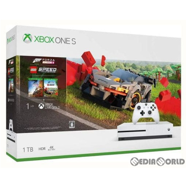 [XboxOne](本体)Xbox One S 1TB Forza Horizon 4/Forza Horizon 4 LEGO Speed Champions 同梱版(234-01136)