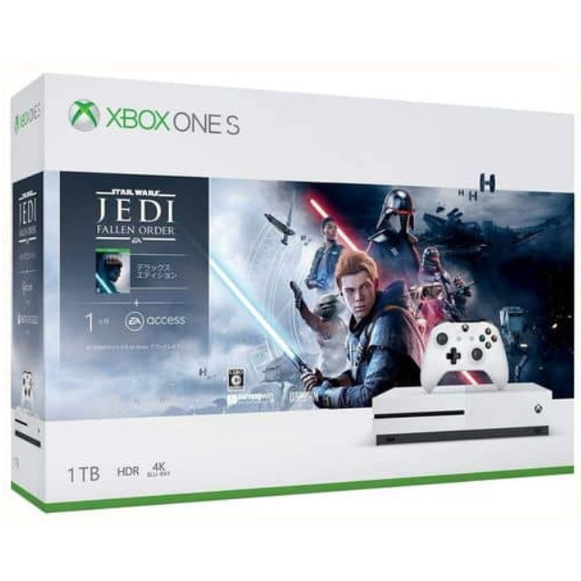 [XboxOne] (本体) Xbox One S 1TB(スター・ウォーズ ジェダイ:フォールン・オーダー デラックス エディション同梱版)(234-01104)