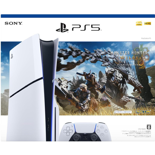 [PS5] (本体) PlayStation 5(プレイステーション5) モンスターハンターワイルズ 同梱版 SIE(CFIJ-10025)