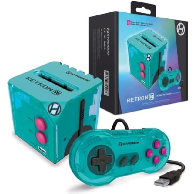 [GB] (本体) Hyperkin RetroN Sq: HD Gaming Console Hyper Beach(ハイパーキン レトロン Sq: HD ゲーミングコンソール ハイパービーチ) Hyperkin(M01128-HYB)