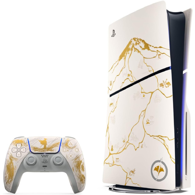 [PS5] (本体)(未使用) PlayStation 5(プレイステーション5) Ghost of Yotei(ゴースト・オブ・ヨウテイ) ゴールド リミテッドエディション SIE(CFIJ-10029)
