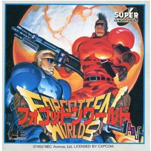 [PCE] (ソフト単品) フォゴットンワールド(Forgotten Worlds)(スーパーCDロムロム) NECアベニュー