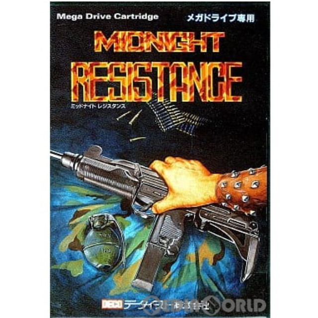 [MD]MIDNIGHT RESISTANCE(ミッドナイトレジスタンス)(ROMカートリッジ/ロムカセット)
