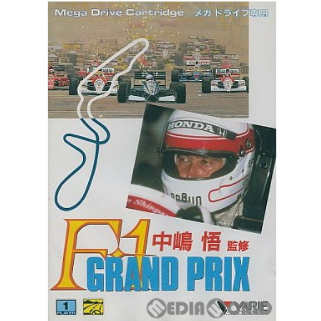 [MD]中島悟監修 F-1 GRAND PRIX(F1グランプリ)(ROMカートリッジ/ロムカセット)