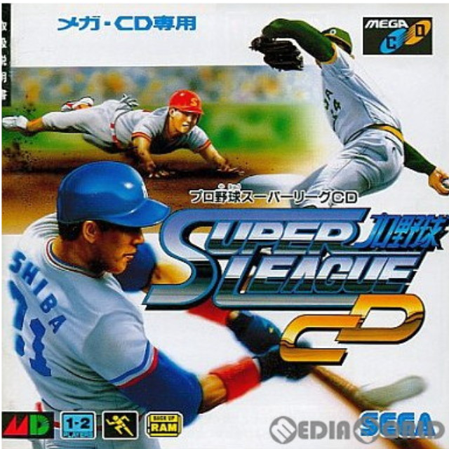 [MD]プロ野球スーパーリーグCD(メガCD)