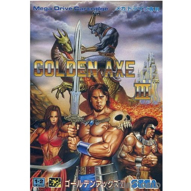 [MD]ゴールデンアックスIII(Golden Axe 3)(ROMカートリッジ/ロムカセット)