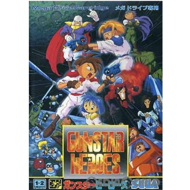 [MD]GUNSTAR HEROES(ガンスターヒーローズ)(ROMカートリッジ/ロムカセット)