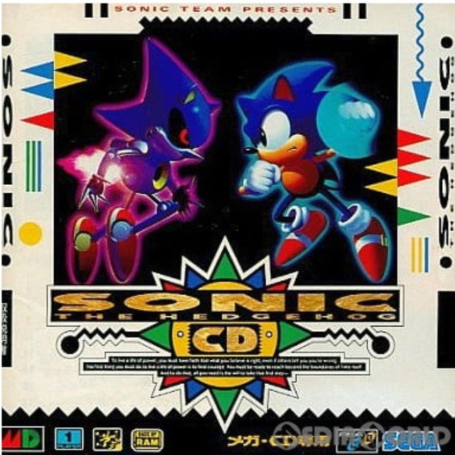 [MD]SONIC THE HEDGEHOG CD(ソニック・ザ・ヘッジホッグCD)(メガCD)