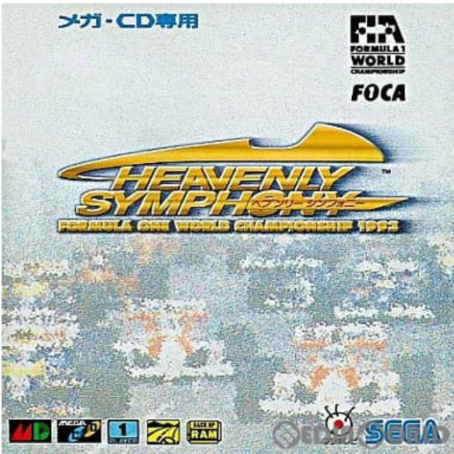 [MD]FORMULA ONE WORLD CHAMPIONSHIP 1993 HEAVENLY SYMPHONY(フォーミュラワン ワールド チャンピオンシップ1993 ヘブンリー シンフォニー)(メガCD)