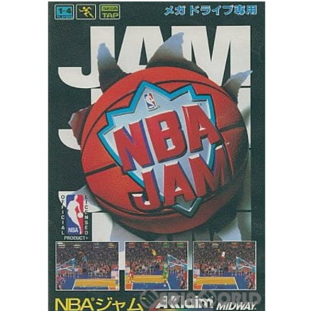 [MD]NBA JAM(NBAジャム)(ROMカートリッジ/ロムカセット)