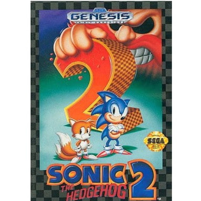 [MD] ソニック・ザ・ヘッジホッグ2(Sonic the Hedgehog 2) GENISIS・北米版 セガ