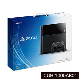 [PS4]プレイステーション4 PlayStation4 HDD500GB ジェット・ブラック(CUH-1000AB01)