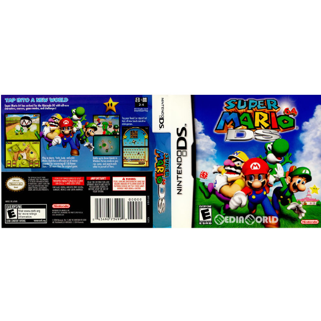 [NDS]Super Mario 64 DS(スーパーマリオ64DS)(北米版)(NTR-ASME-USA)