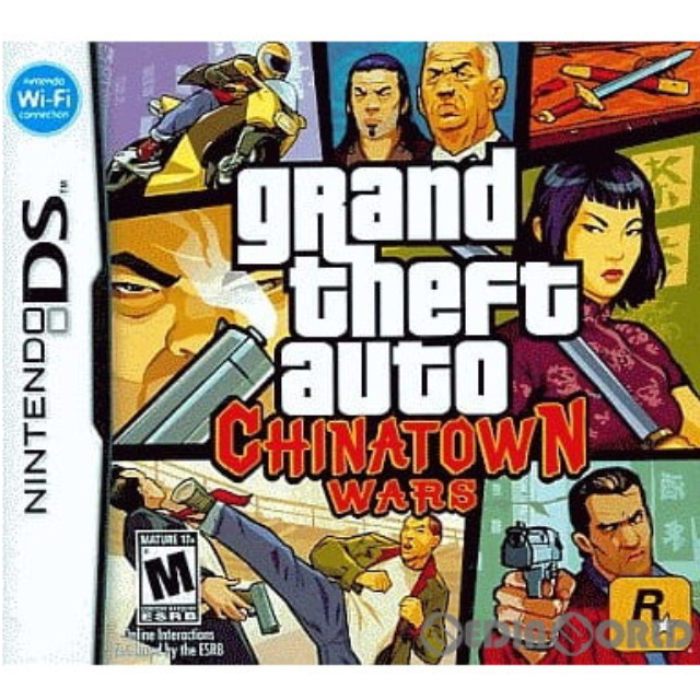 [NDS]GRAND THEFT AUTO CHINATOWN WARS(グランド・セフト・オート・チャイナタウンウォーズ) 北米版(NTR-YGXE-USA)