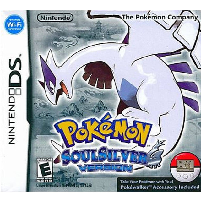 [NDS] POKEMON SOULSILVER VERSION(ポケットモンスター ソウルシルバー) 北米版 任天堂(NTR-P-IPGF)