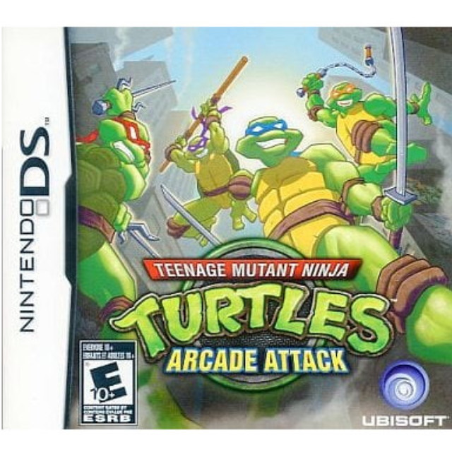 [NDS] Teenage Mutant Ninja Turtles: Arcade Attack(ティーンエイジ・ミュータント・ニンジャ・タートルズ:アーケードアタック) 北米版 Ubisoft(NTR-BTNE)