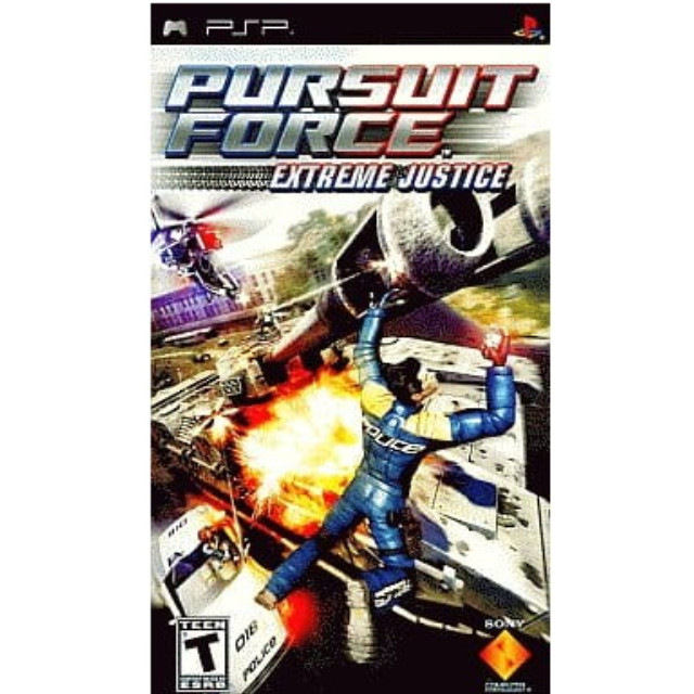 [PSP] PURSUIT FORCE -EXTREME JUSTICE-(パースートフォース エクストリームジャスティス) 北米版 SCE(UCUS-98703)