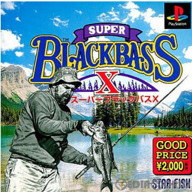 [PS]SUPER BLACK BASS X(スーパーブラックバスX) GOOD PRICE(SLPS-02053)
