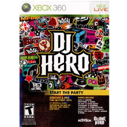 [X360]DJヒーロー(ターンテーブル同梱)(海外版)※ターンテーブル無は買取不可