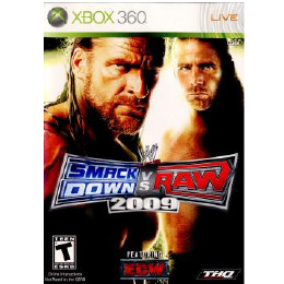 [X360]WWE2009　スマックダウン VS RAW(海外版)