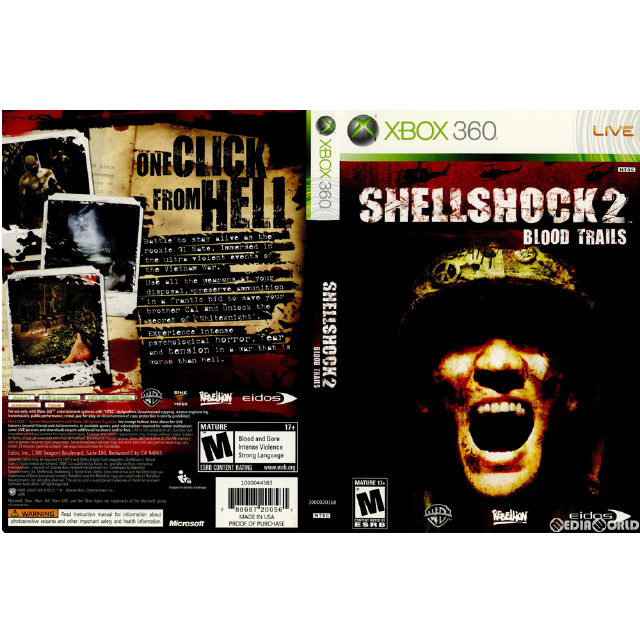 [Xbox360]SHELLSHOCK 2: BLOOD TRAILS(シェルショック2 ブラッドトレイルズ) 北米版(3000020168)