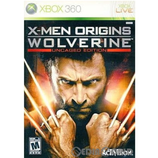 [Xbox360]X-MEN ORIGINS WOLVERINE UNCAGED EDITION(エックスメン オリジンズ ウルヴァリン アンケイジド エディション)(北米版)