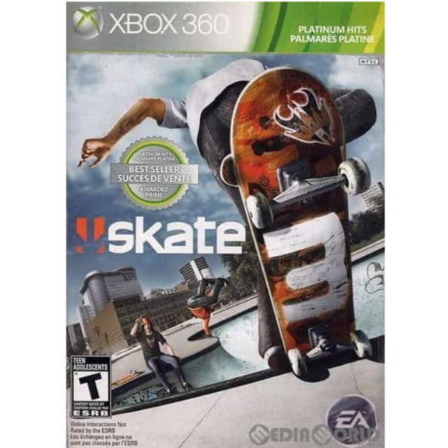 [Xbox360]Skate3(スケート3) Platinum Hits 再販版(北米版)