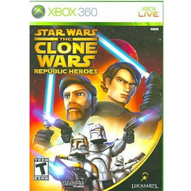 [Xbox360]Star Wars: The Clone Wars - Republic Heroes(スター・ウォーズ:ザ・クローンウォーズ リパブリックヒーローズ) 北米版(33876)