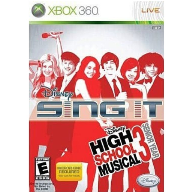 [Xbox360] Disney Sing It!: High School Musical 3: Senior Year(ディズニー シング・イット! ハイスクール・ミュージカル3 シニアイヤー) 北米版 ディズニー・インタラクティブ・スタジオ(8004586)