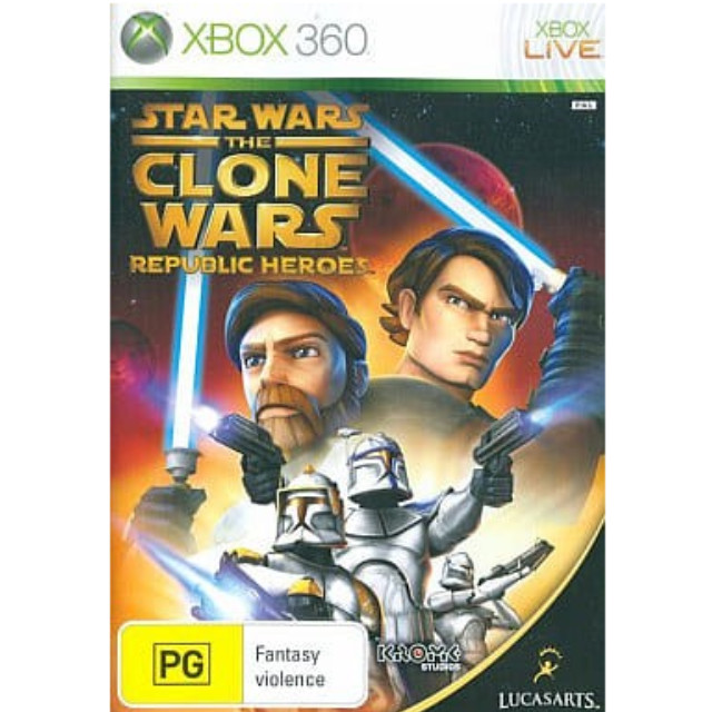 [Xbox360] STAR WARS: THE CLONE WARS:REPUBLIC HEROES(スター・ウォーズ ザ・クローンウォーズ リパブリックヒーローズ) AU版 LucasArts(41255101AU)