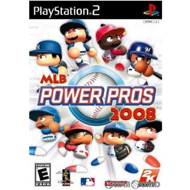 [PS2]MLB POWER PROS 2008 北米版(SLUS-21748) ※国内版本体動作不可