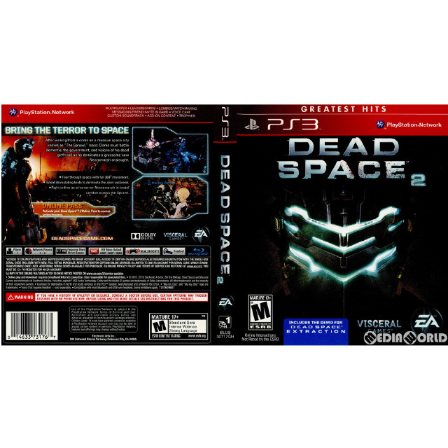 [PS3]Dead Space 2(デッドスペース2) GREATEST HITS(北米版)(BLUS-30717GH)