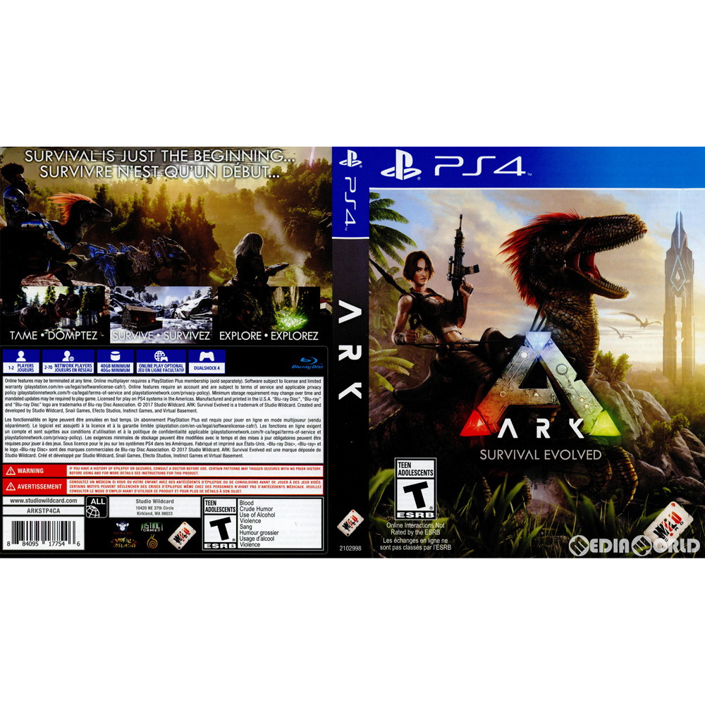 [PS4]ARK:Survival Evolved - アーク サバイバル エボルブド(北米版)(2102998)