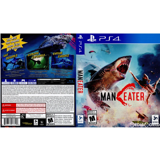 [PS4]Maneater(マンイーター)(北米版)(17500)