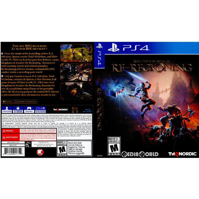 [PS4]KINGDOMS OF AMALUR RE-RECKONING(キングダムズ オブ アマラー:リレコニング)(北米版)(2105486)