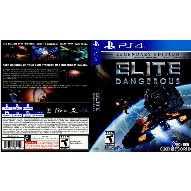 [PS4]ELITE DANGEROUS LEGENDARY EDITION(エリート デンジャラス レジェンダリーエディション)(北米版)(2102955)