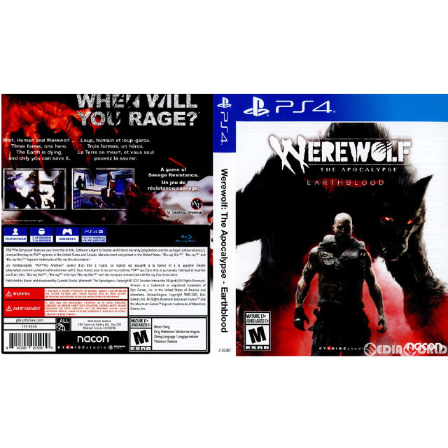 Amazon.com: Werewolf: The Apocalypse - Earthblood (PS4