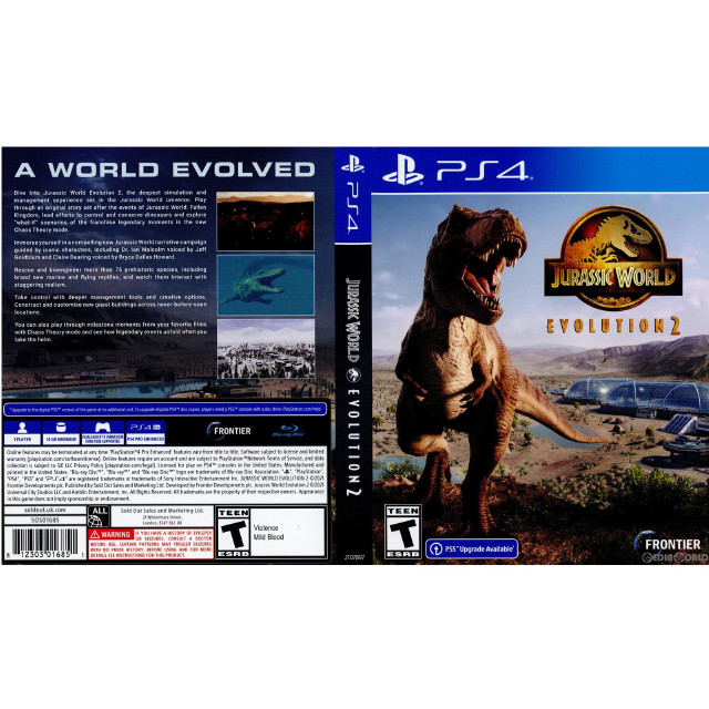 [PS4]Jurassic World Evolution2(ジュラシック・ワールド・エボリューション) 北米版(2107897)