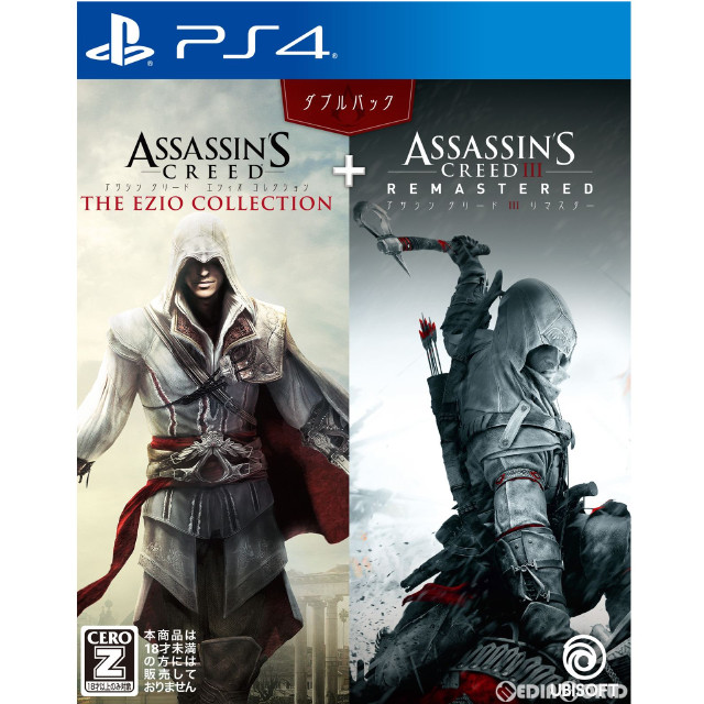 [PS4]アサシン クリード エツィオコレクション + アサシン クリードIII リマスター(Assassin's Creed: The Ezio Collection + Assassin's Creed III Remastered) ダブルパック