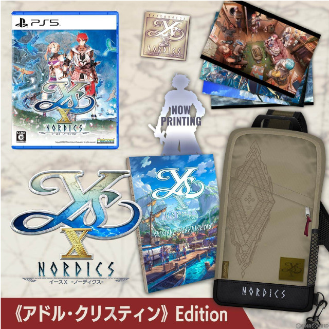 [PS4](初)イースX -NORDICS-(Ys10 ノーディクス) 【アドル・クリスティン】Edition(限定版)