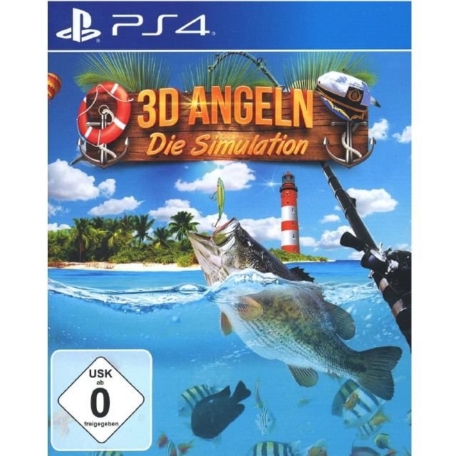 [PS4] 3D ANGELN Die Simulation(アンゲルン ディー シミュレーション) EU版 Markt+Technik(CUSA-46040)