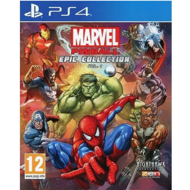 [PS4] MARVEL PINBALL EPIC COLLECTION(マーベルピンボール エピックコレクション) Vol.1 EU版 ZEN STUDIO(CUSA-06192)