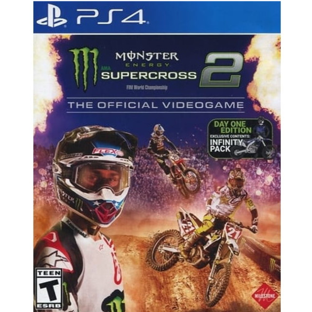 [PS4] Monster Energy Supercross - The Official Videogame 2(モンスターエナジー スーパークロス ザ オフィシャル ビデオゲーム2) DAY ONE EDITION 北米版 Milestone S.r.l.(2104730)