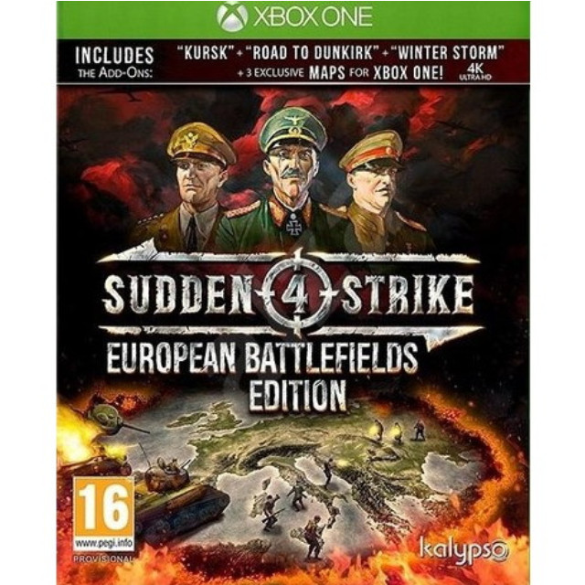 [XboxOne] SUDDEN STRIKE 4(サドン ストライク 4) EUROPEAN BATTLEFIELDS EDITION EU版 Kalypso Media(58361313)