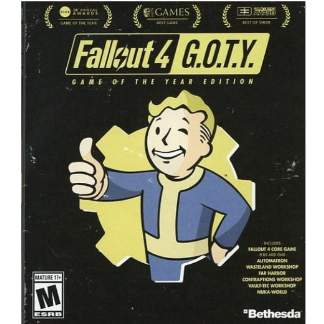[XboxOne] Fallout 4: Game of the Year Edition(フォールアウト4 ゲームオブザイヤーエディション) 北米版 ベセスダ・ソフトワークス(ZB1725WR1)