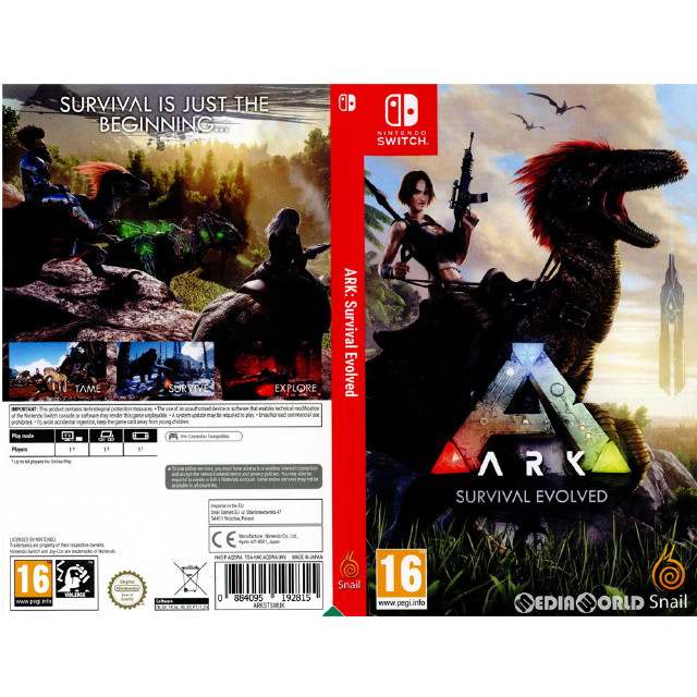 [Switch]ARK:Survival Evolved(アーク サバイバル エボルブド)(EU版)(LA-H-AQDWA-EUR)