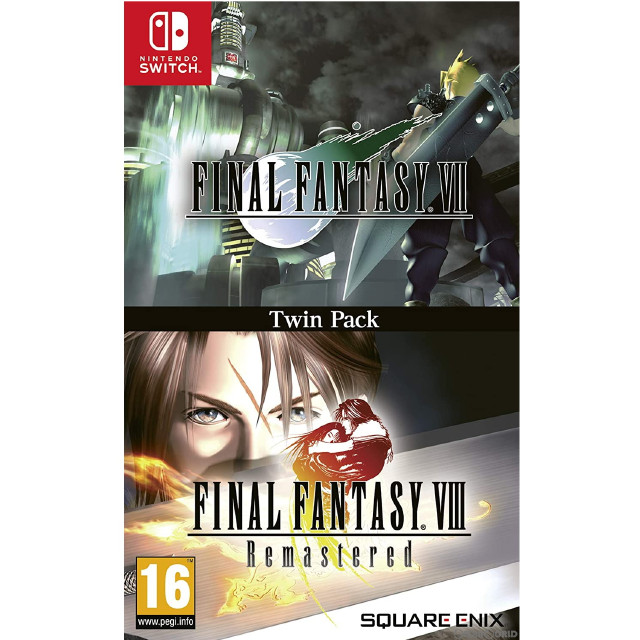 [Switch]Final Fantasy VII & Final Fantasy VIII Remastered Twin Pack(ファイナルファンタジー7&ファイナルファンタジー8 リマスター ツインパック) EU版(HAC-P-AVY3B-EUR)
