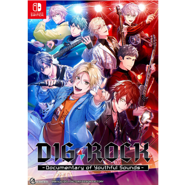[Switch] DIG-ROCK -Documentary of Youthful Sounds-(ディグロック ドキュメンタリー オブ ユースフル サウンズ) 特装版(限定版) アイディアファクトリー
