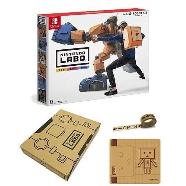 [Switch] Amazon.co.jp限定 Nintendo Labo Toy-Con 02: Robot Kit(ニンテンドーラボ トイコン 02 ロボット キット) Amazon限定版 任天堂(B079T5VPKR)